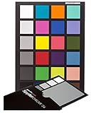 Datacolor SpyderCheckr24: Farbkarte zur Kamerakalibrierung incl. Software zur Berechnung...