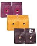 AFRO COFFEE Kaffeepulver Probierset mit 3 Sorten I Angebot 5+1 250g Premium Kaffee...