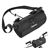 Fahrradtasche Vorne Lenker Wasserdicht, 2L Fahrrad Lenkertasche, Lenker...