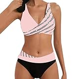 Ausgefallene Bikinis One Shoulder Bikini Mutter Tochter Outfit One Shoulder Bikini Damen...