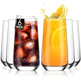 KONZEPT Trinkgläser-Set, 480 ml, Longdrinkgläser, Cocktailgläser, Gläser Set...