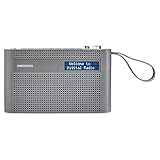 MEDION P66007 tragbares DAB+ Radio (DAB Plus, UKW, Bluetooth, 60 Senderspeicher, dimmbares...