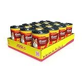 JosiCat Beef in Sauce (12 x 415 g) | Feines Katzenfutter mit Rind in Sauce und...