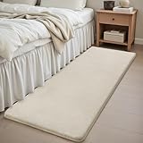 Sour Lemon Teppich Wohnzimmer Creme Teppich Schlafzimmer 60x120 cm Kurzflor Waschbar...