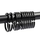 Qulable Duschvorhangringe aus Kunststoff, C-Ringe, Haken, für Badezimmer,...