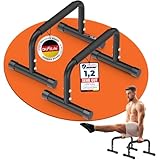 DH FitLife Verstellbare Bars (30-35cm) für Calisthenics | 2 Stufige Liegestützgriffe &...