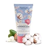 Jean & Len – Handbalsam Baumwolle & Sheabutter, Handpflege für trockene bis sehr...