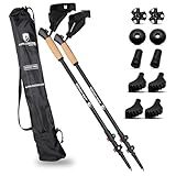 ALPIN LOACKER Leichte Nordic Walking Stöcke Damen und Herren I Ergonomisch und...