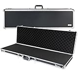 HMF 14405-02 Alu Waffenkoffer für Gewehre mit Rasterschaumstoff | 117 x 36 x 12 cm |...