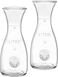 Wasserkaraffe Saftkaraffe Weinkaraffe Misura in verschiedenen Größen zur...