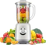 Standmixer, Smoothie Maker Mit 6-Klingen-Edelstahlmesser, Blender Multi Winkel,...