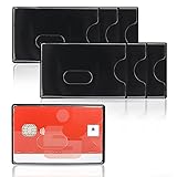 WallTrust RFID NFC Blocker Hartplastik Schutzhülle – Kartenschutzhülle für...