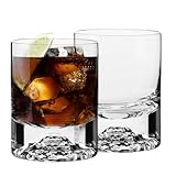 KROSNO | Whisky- und Scotchglas | 2 x 300 ml Set | Perfect Serve Iceberg Kollektion |...