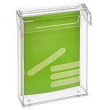 DIN A4 Prospektbox/Prospekthalter/Flyerhalter im Hochformat, wetterfest, für...