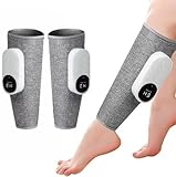 Minasaus 3-in-1 Beinmassagegerät – Elektrisches Massagegerät mit Wärme, Vibration und...