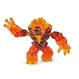 schleich ELDRADOR CREATURES 70145 Lavadämon - Lava Monster - Drehbare Lavaschleuder...