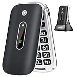 Klapphandy Seniorenhandy mit großen Tasten Handy , all carriers, für Senioren...