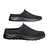 Mesh Hausschuhe Herren Orthopädische Pantoletten Vorne-Geschlossene Hinten Offen Schuhe...
