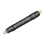 RAYHER HOBBY Rayher Blumendraht auf Holzwickel, 0,65 mm ø, Holzwickel 100 g, geglüht,...