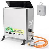 Bio Green Gas-Gewächshaus-Heizung „EcoPilot“ | 4200 Watt Heizleistung | Gasheizung...