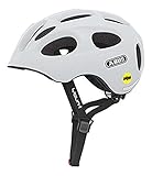 ABUS Kinderhelm Youn-I MIPS - Fahrradhelm mit Licht, Reflektoren und...