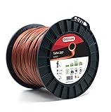 Oregon 545823 Techni 280° Mähfaden mit rundem Querschnitt, 2,7 mm, 280...