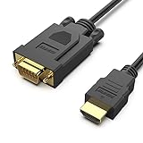 BENFEI HDMI zu VGA Konverter-Kabel 0,9m, HDMI zu VGA D-SUB 15 Pin M/M...