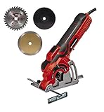 Einhell Mini-Handkreissäge TC-CS 89 (600 Watt, einfache, werkzeuglose...