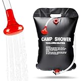 Elfinfi Campingdusche, Tragbar Camping Dusche, 20L Solardusche Camping,...