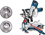 Bosch Professional Kappsäge Gehrungssäge GCM 8 SJL (Sägeblatt-Ø: 216mm,...