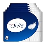 Softis 4-lagiges Toilettenpapier - 45 Rollen-Packung (5 x 9 Einzelpackungen),...