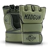 MADGON Premium MMA Handschuhe für Kampfsport, Grappling, Sparring, Krav MAGA, Muay Thai,...