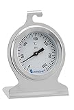 Lantelme Backofenthermometer bis 300°C Grad Edelstahl Rostfrei zum Aufhängen und...