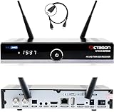 OCTAGON SF8008 UHD 4K Supreme Twin Sat Receiver, 2X DVB-S2X Tuner, E2 Linux & Define OS,...