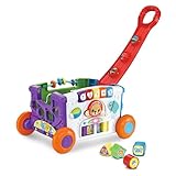 VTech Baby Mein erster Bollerwagen – Handwagen mit Griff, Tasten,...