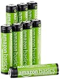 Amazon Basics AAA-Batterien, wiederaufladbar, vorgeladen, NiMh, 8 Stück...