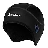 HIKENTURE Fahrradmütze Winter Warm Winddicht Bequem Unterhelm für Fahrradhelm, Skihelm,...