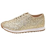 Sneaker Damen Schuhe Walkingschuhe Leichte Freizeitschuhe Sportschuhe Bequem Atmungsaktiv...