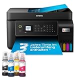 Epson EcoTank ET-4800 A4-Multifunktions-Wi-Fi-Tintentankdrucker, mit einem im...