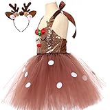 Weihnachten Elch Kostüm - Weihnachten Ballettkleid für Mädchen - Ballettrock für die...