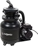 Miganeo Sandfilteranlage Speed Clean Dynamic 7000 - Schwarz | Pumpenleistung...