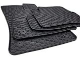 kfz-premiumteile24 Gummimatten Kompatibel mit Golf 7 (5G) Leon + Leon ST (5F)...