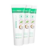 Emmi-dent Ultraschall Zahncreme 'Fresh' – Pfefferminz-Geschmack – Ideal für...