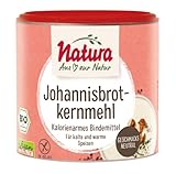 Natura Bio Johannisbrotkernmehl – 100 g – Kalorienarmes, pflanzliches Bindemittel –...
