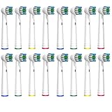 SOFTMATE 16er Aufsteckbürsten kompatibel mit Oral B elektrische Zahnbürsten