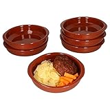 MamboCat Cazuela mit Griff 6er Set Schalen Bernd 300ml Auflaufform rund 16cm aus...