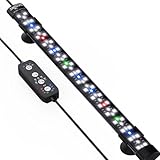 SEAOURA Aquarium Led Beleuchtung mit 24/7-Zyklus, Aquarium licht mit Timer,...