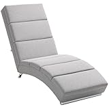 HOMCOM Relaxliege Liegesessel Loungesessel Gepolstert Polstersessel Chaiselongue...