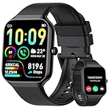 Togala Smartwatch Damen Herren mit Telefonfunktion, 1,96' HD Touch Fitnessuhr mit Pulsuhr...