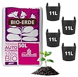 Erde Für Autoflowering – 100 % organische (50 L) Spezialerde für automatische...